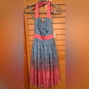 Disney Parks Exclusive Princess Aurora Sleeping Beauty  Dress Shop Halter Dress